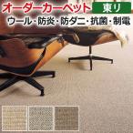ショッピング半額以下 オーダーカーペット 東リ 防炎 防ダニ 制電 ウール オールシーズン 抗菌 防炎 防ダニ 英国羊毛 フレンドエージ 約200×200cm 以下で サイズオーダー 半額以下