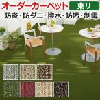 オーダーカーペット 東リ 防炎 防ダニ 制電 抗菌 防ダニ 防炎 防汚 遊び毛なし ナイロン 業務用 グレース 約300×350cm 以下で サイズオーダー 半額以下 新生活