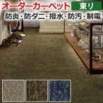 オーダーカーペット 東リ カーペット 絨毯 ラグ マット ジェネグラン 約100×100cm 抗菌 消臭 防汚 防炎 耐久性 ナイロン モダン デザイン 業務用 半額以下