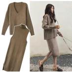 セットアップレディース秋冬長袖ター...