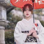ショッピングゆかた 浴衣 ゆかた 白い 白 ホワイト レディース 女性 洗える 街着 お出かけ お稽古 ショッピング 文化祭 夏 花火 花柄 上品 可愛い 花見 花 花柄 着物 婦人 レトロ