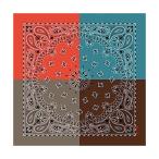  бандана (QUAD PAISLEY FALL) B22PAI-000216 55×55cm