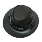 ウエスタンハット CESSNOCK レザー 本革 帽子 4044BL 黒