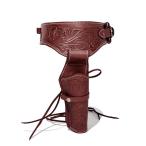 カービングレザーガンベルト 45口径用 (ワイン) GB-45W 34-42サイズ