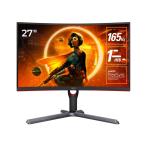 【代引不可】AOC PCモニター・液晶ディスプレイ C27G3/11 [27インチ Black＆Red]