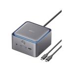 ANKER USBハブ Prime ドッキングステーション (14-in-1. 8K. Thunderbolt 5) A83B51A1 [グレー]