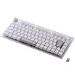 エレコム キーボード V custom TK-VK520LWH 赤軸 [ホワイト]