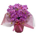  искусственный цветок фотокаталитический . бабочка орхидея midi S размер красный 5шт.@.. стол размер 