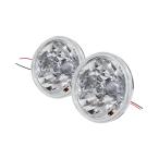 7 дюймовый круглый прозрачный "хрустальные" фары 2 шт круг лампа круг стекло линзы универсальный H4 клапан(лампа) специальный свет Fairlady Z Z S30S130