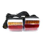  прицеп планка с фаркопом 12V для магнит тип 7 булавка 7 высшее переходник LED tail задний фонарь свет указатель поворота тормоз лампа 