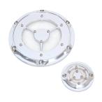  Harley спорт Star Dubey таймер комплект крышек 6 дыра металлизированный LX833 1200 2004 год ~2016 год aluminium стружка (процесс образования во время фрезеровки) каркас дизайн 