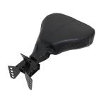  Harley touring models9 регулируемый поддержка спины, "спинка" черный 1998 год ~2008 год PU кожа metal подставка .. соус 2 посадочных мест задний 