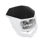  Enduro head обтекатель фар маска черный × белый клапан(лампа) имеется 12V D Tracker 250 KLX250 W650 KSR1 KSR110 KDX220 CB223S