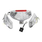  Suzuki адрес V125 G CF46A LED tail & указатель поворота комплект прозрачный crystal cut LED задний фонарь указатель поворота ASSY мотоцикл 