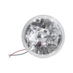  универсальный круглый "хрустальные" фары H4 City Step Wagon 1 шт прозрачный 7 дюймовый стеклянный передний передняя фара старый машина свет круг лампа 