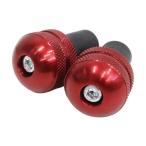  aluminium балка наконечник 2 шт. комплект дыра диаметр 17mm круглый aluminium стружка (процесс образования во время фрезеровки) . глаз low let обработка красный красный Zephyr Χ Monkey CBX400F