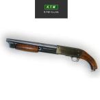 送料無料！ K.T.W エアガン イサカ M37 ライアット ソウドオフ 金属パーツ＆木製ストック