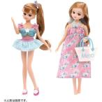 リカちゃん LW-13 ギンガムチェック&フラワー 水着セット 4904810208716