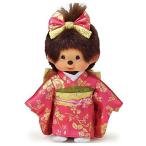 モンチッチ ぬいぐるみ 振袖 女の子 Sサイズ