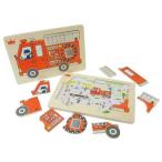 木製パズル Go!Go!Fire truck