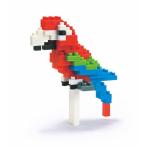 カワダ ナノブロックnanoblock ミニコレクションシリーズ ベニコンゴウインコ NBC-034