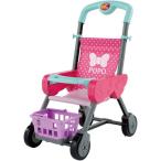 ぽぽちゃん お道具 ぽぽちゃんのお買いものベビーカー カゴ&お世話テーブルつき ラズベリーピンク 4977489023751