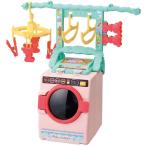 ぽぽちゃん お道具 ぽぽちゃんのランドリールーム リアルな洗たくき&amp;変身ランドリーラック 4977489024642