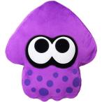 送料無料 スプラトゥーン2 Splatoon2 ぬいぐるみクッション イカ ネオンパープル 4905330200785