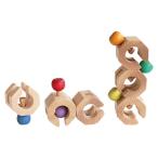 送料無料！ポイント5倍！ GENI ジェニ コネクタブルチェーンコビット 6ピース Connectable Chain Cobit -6pieces- 木製玩具 4941746820063