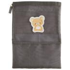  бесплатная доставка Rilakkuma сумка органайзер черный CA68701