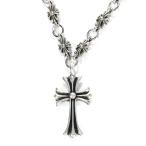 Yahoo! Yahoo!ショッピング(ヤフー ショッピング)ZIYMU ジーム クロス ネックレス ペンダント ロザリオ OTバックル ミニクロス チェーン メンズ レディース 60cm zm-p-022n60