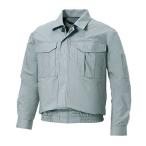 空調服 綿薄手長袖ワークブルゾン空調服(ファンなし） KU90550 LL 17モスグリーン