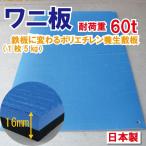 ワニ印日本製・養生敷板　ワニ板　1枚　／WANIBAN　厚み16mm×1100mm×1800mm