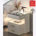  прикроватный стол, зарядка стойка . тело человека сенсор с подсветкой Smart bed стол,LED с подсветкой прикроватный стол, выдвижной ящик имеется ночник,