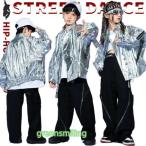 メタリック系 ブラック キッズ ダン