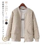 春 アウター ノーカラー ジャケット レディース ショートジャケット ノーカラージャケット ブルゾン 春 秋 トップス ショートジャケット カジュアル