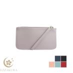 通帳ケース 薄型 マルチケース 3ポケット 家計管理 ハンドストラップ付き PUレザー シンプル コンパクト スリム お財布