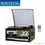 динамик установка мульти- запись плеер KRP-310MS черный × Brown радио / запись /CD/ кассета .OK мульти- аудио плеер WINTECH/ wing Tec 