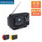 WINTECH портативный 1 SEG телевизор 2.8 дюймовый жидкокристаллический TVR-RT1 одиночный 3 батарея USB Type-C подача тока AM/FM радио широкий FM соответствует wing Tec 