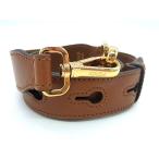 ■美品■ FENDI フェンディ ストラップユー レザー ショルダーストラップ 斜め掛け 肩掛け ブラウン系 AX5453