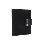 ■極美品■ GUCCI グッチ GG柄 GGキャンバス×レザー 6穴式 手帳カバー スケジュール帳 レディース ブラック系 AZ4507