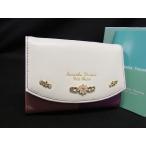 ■新品■未使用■ Samantha Thavasa サマンサタバサ プチチョイス レザー カードケース カード入れ 名刺入れ ホワイト系 BD8280