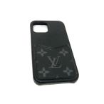 ショッピングVUITTON ■美品■ LOUIS VUITTON ルイヴィトン M80330 モノグラムエクリプス バンパー iPhone12/12 Pro 対応 スマホケース ブラック系 BI5123