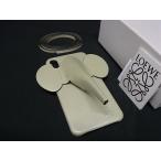 ショッピングLOEWE ■新品同様■LOEWE ロエベ アナグラム レザー エレファント 象 iPhoneXS Max対応 スマホケース アイフォンケース ライトベージュ系 BJ0709