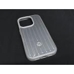 RIMOWA リモワ アルミニウム iPhone14 Pro対応 アイフォンケース スマホケース メンズ レディース シルバー系 BL8505