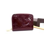 ショッピングヴェルニ ■極美品■ LOUIS VUITTON ヴィトン M91534 モノグラムヴェルニ ジッピー コインパース コインケース 小銭入れ ボルドー系 BM7517