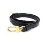 ショッピングルイ・ヴィトン ■美品■ LOUIS VUITTON ルイヴィトン バッグ用 ショルダーストラップ 肩掛け 斜め掛け レディース ブラック系 BP1111