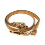 ショッピングMIUMIU ■極上■本物■ miumiu ミュウミュウ オーストリッチ バッグ用 ショルダーストラップ 肩掛け ブラウン系 BS0409