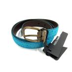 ショッピングGABBANA ■極美品■ DOLCE＆GABBANA ドルチェ&ガッバーナ レザー ゴールド金具 ベルト 表記サイズ 30CM・36INCH ライトブルー系 BT0166