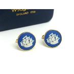 WEDGWOOD Wedgwood jasper канава on запонки кафф links аксессуары мужской оттенок голубого × оттенок золота DD3566